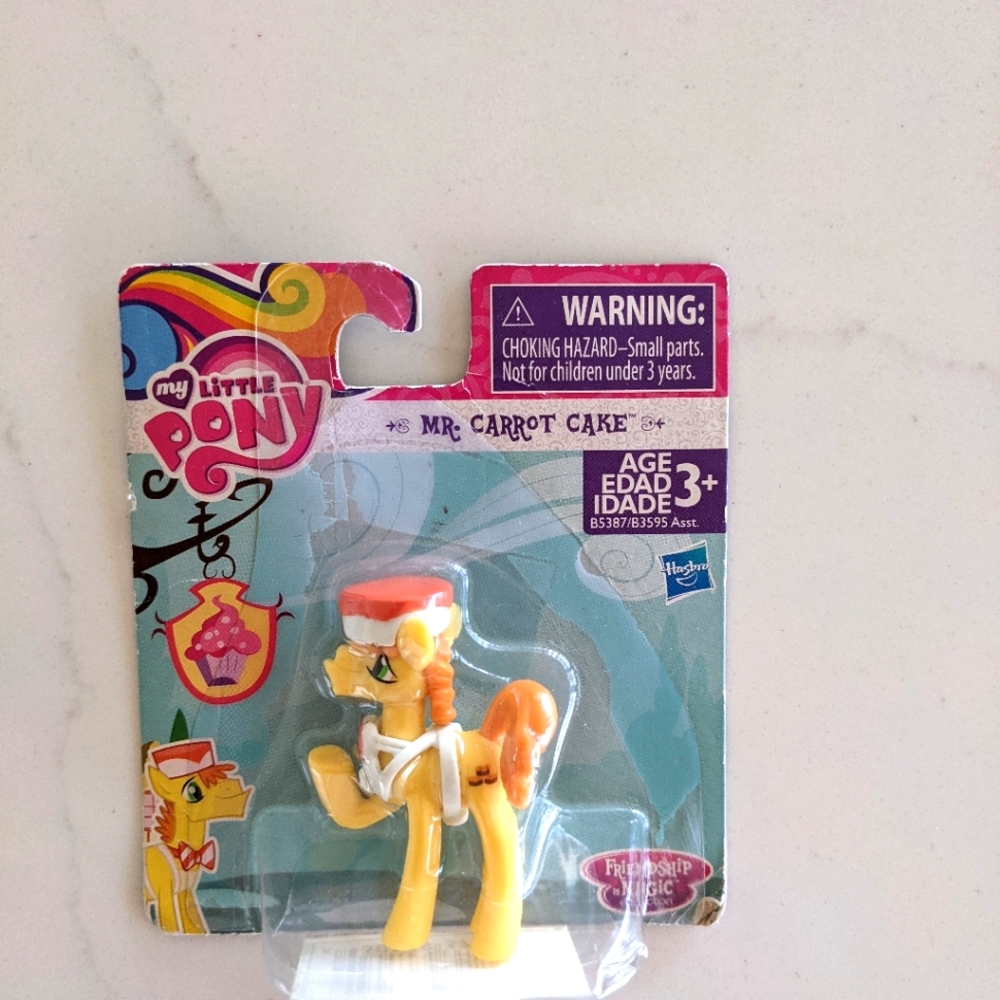 My little pony,Mr carrot cake doll,new,in box, collectible,vintage
